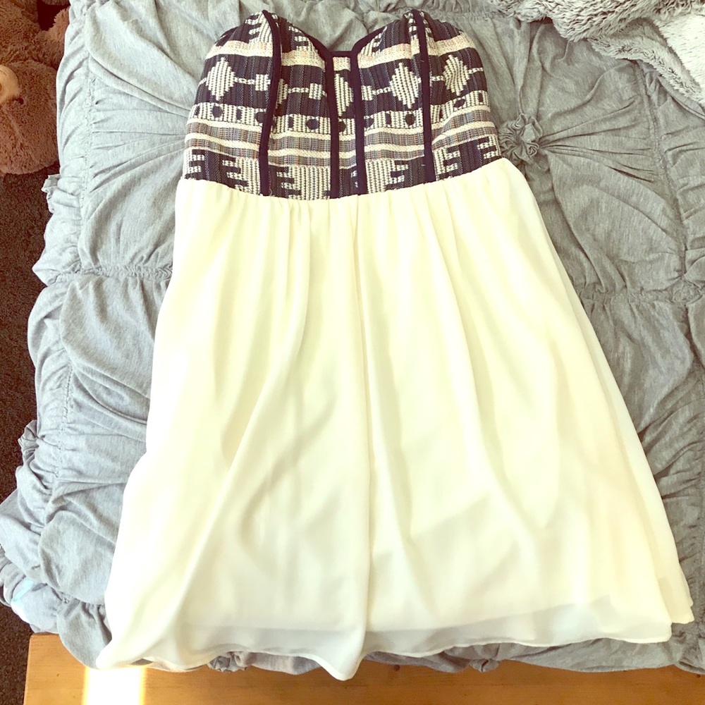 Ophelia strapless dress